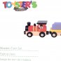 Wooden Train Set 9 Piece Educational Wooden Puzzle For Interactive Learning Kids