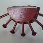Vintage Looking Golfer Tie Rack Holder Classic Belt Necktie Organizer Folk Art