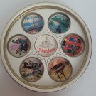 Vintage 1950s Disneyland Souvenir Tin Drink Metal Serving Tray Orig Price Tag 11