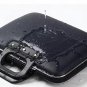 Laptop Netbook Notebook Carry Case Black PVC Rubber PC Tablet Carry On Soft Bag