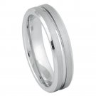 Platinum-plated (ion-plating) White Tungsten – 6mm Ring Engagement Wedding Platinum-plated (ion-plating) White Tungsten – 6mm Ring Engagement Wedding