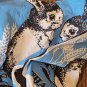 Bunny Flour Sack Tote Bag Cotton Feed Upcycled Rice Sack Eco Reusable Rabbits