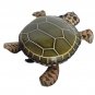 Handmade Leather Turtle Coin Purse Wristlet Keychain Zipper Pouch Animal Wallet