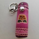 Lipstick Holder Key Chain Leather Handmade Pill Joint Chapstick Case Lip Balm Lipstick Holder Key Chain Leather Handmade Pill Joint Chapstick Case Lip Balm