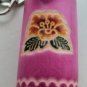 Lipstick Holder Key Chain Leather Handmade Pill Joint  Chapstick Case Lip Balm