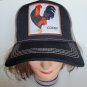 COCKY Rooster Hat Trucker Baseball Cap Mesh Panel Adjustable One Size Snap Back