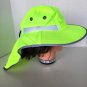 2 Pack Hi Vis Reflective Safety Boonie Neck Flap Cover Work Hat Wide Brim Neon