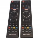 2 Pack Element  TV Replace Remote Control E2SW3918 E2SW5018 E4SW5518 E4SW6518