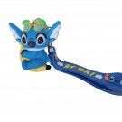 Stitch Keychain Charm Lilo & Stitch Blue Rubber Figure Key Ring Strap Bag Charm