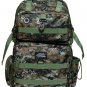 GREEN BROWN DIGITAL CAMO  Backpack Big Hunting Day Pack Camping TACTICAL