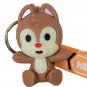 Dale Chipmunk Keychain Disney Character Figure on MECHA Robot Theme Orange Strap