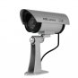 2 - Dummy Security Camera Fake 5 Inch IR Flashing Light Surveillance Indoor