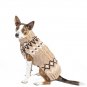 Sandy Cable Knit Dog Sweater Chilly Dog Hand Knit Wool  XXS-XXXL Puppy Pet