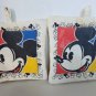 2 Disney Pot Holders Mickey Mouse Oven Mitts Set of 2 Vintage Disney Pair