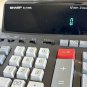 Sharp EL-2196BL 2 Color 12 Digit Electronic Desktop Printing Calculator