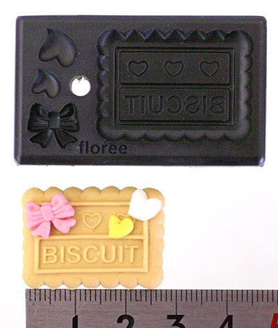 Miniature Rectangular Biscuit - Sweet Deco - Floree All-in-One Clay Mold
