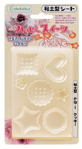 Reusable Mold for Making Clay Cookies PQ-1 - Flexible - Sweet Deco