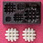 Clay Mold - Fake Miniature Waffle - Sweet Deco - Reusable