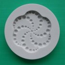 FOOD GRADE MOLD - Spiral Bead Cupcake Topper - CupCake Mold - The Art of Cake Dressing - (75)