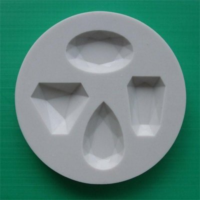 FOOD GRADE MOLD - GEMS (B) design - Cake Decorating Mold - The Art of Cake Dressing - (78)