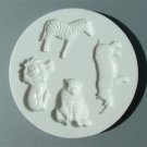 FOOD GRADE MOLD - Wild Animals Design - Cake Decorating Mold - The Art of Cake Dressing (39)