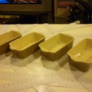 Four Ramekins - Light Brown - Ceramics - For any Baking, Serve Dessert
