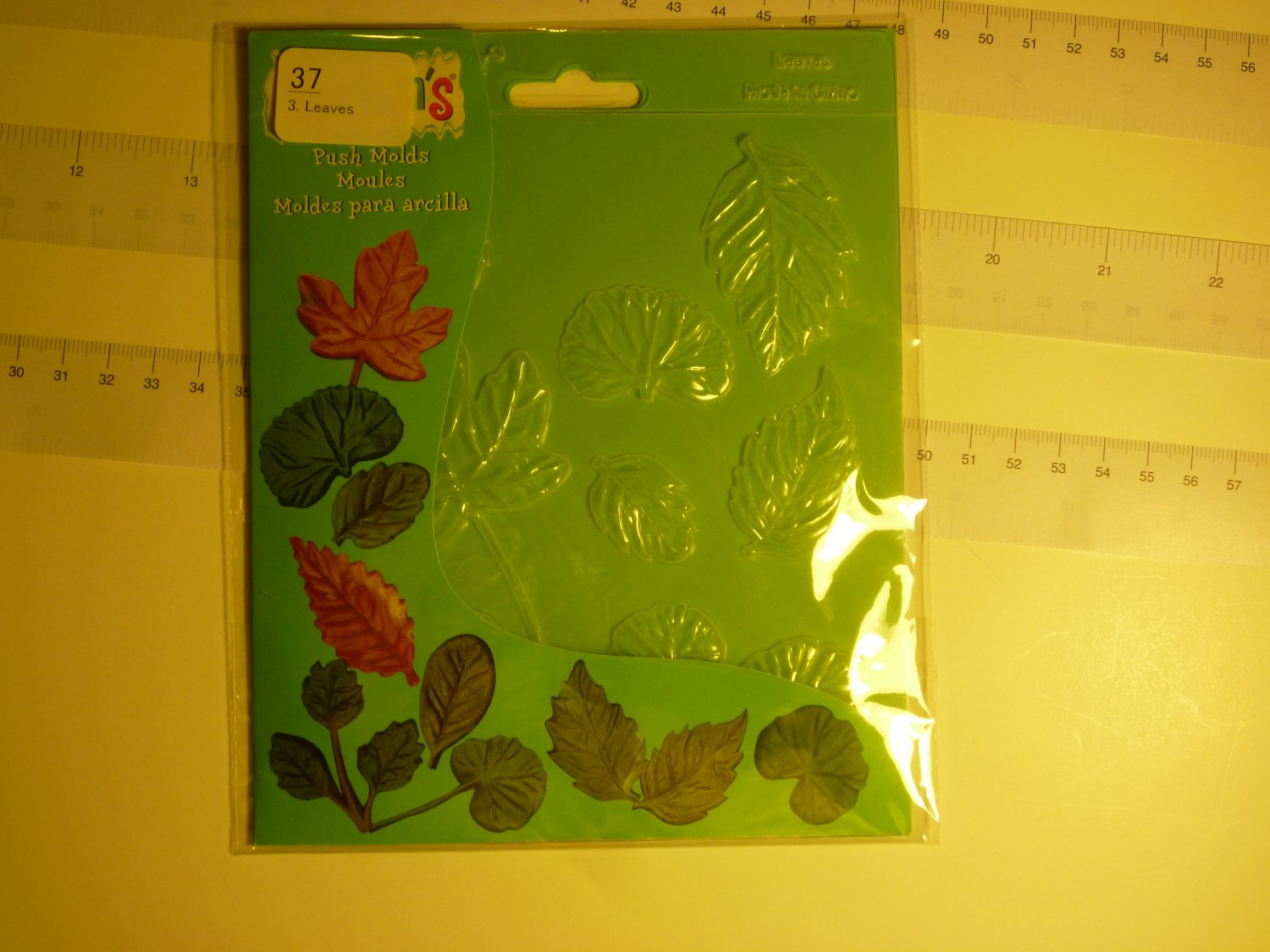 Makins Push Mold (A) - Leaves