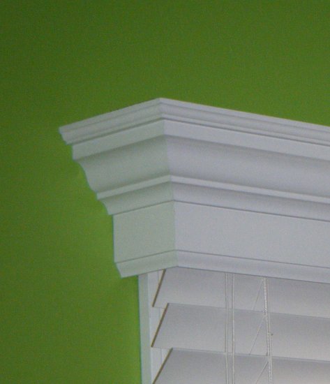 64 Inch Custom Window Valance / Cornice Colonial Style