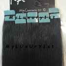 Micro Tape Tips 10 pieces Dark Chocolate Brown hair extensions
