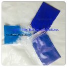 3 Blue Pigment Powder and Glitter Samples for Soap and Cosmetic Coloring