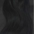 Jet Black 100 U tipped Fusion Hair Extensions Loose Body Wavy 50 grams