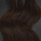 Medium Brown 100 U tipped Fusion Hair Extensions Loose Body Wavy 50 grams