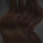 Medium Brown 100 U tipped Fusion Hair Extensions Loose Body Wavy 50 grams