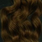 Chestnut Brown 100 U tipped Fusion Hair Extensions Loose Body Wavy 50 grams