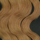 Light Golden Brown 100 U tipped Fusion Hair Extensions Loose Body Wavy 50 grams