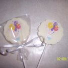 Vanilla Chocolate Birthday Suckers