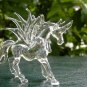 hand blown glass crystal unicorn figurines thailand handmade home decore (U1)