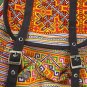 backpack / hill tribe bag / hmong bag / backpack with leather strap ( EVB005)