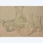 Assorted glassware