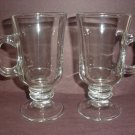 Fancy glass coffee cups