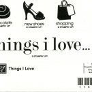 THINGS I LOVE - STAMPIN' UP! – RETIRED SET THINGS I LOVE - STAMPIN' UP! – RETIRED SET