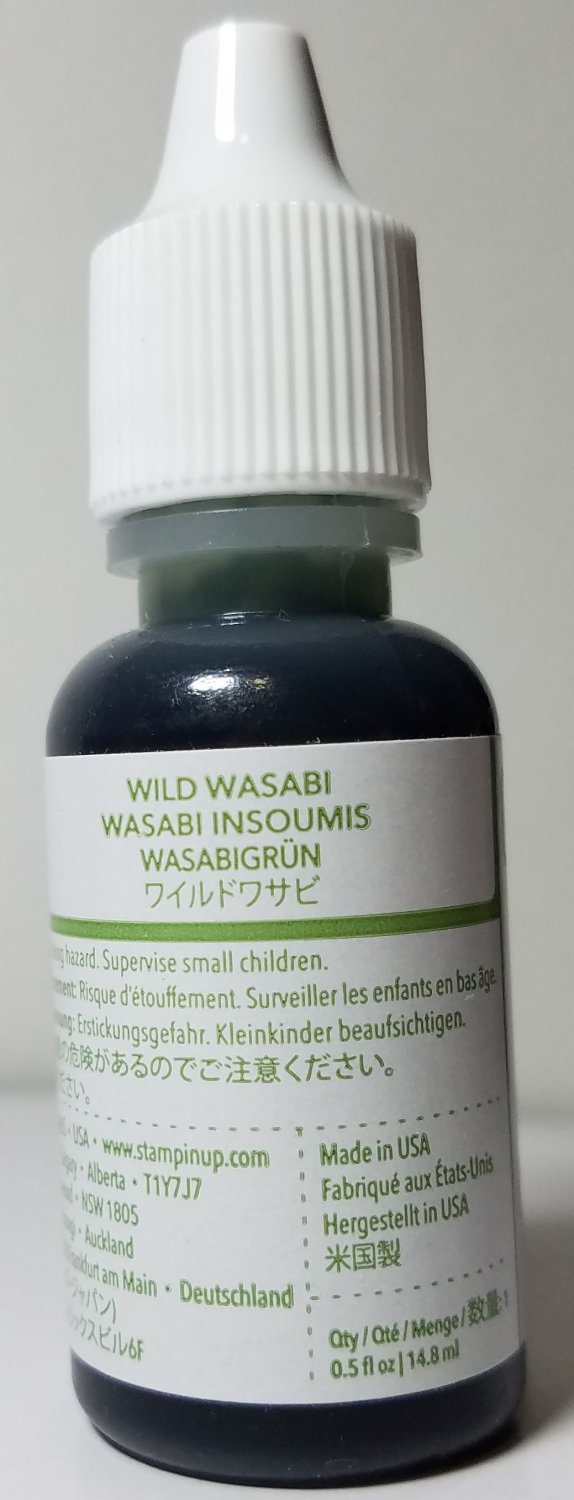 WILD WASABI REINKER RETIRED COLOR STAMPIN' UP! NEW CLASSIC