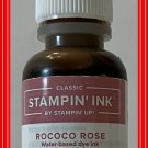 ROCOCO ROSE - REINKER RETIRED COLOR STAMPIN' UP! - NEW - CLASSIC STAMPIN' INK