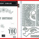 Stampin' Up! BIRTHDAY JUBILEE & JUBILEE BEAUTY DIES - NEW