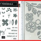 Stampin' Up! PRETTY PERENNIALS & PERENNIAL PETALS DIES - NEW