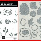 Stampin' Up! BRUSHED BOUQUET & BRUSHED BOUQUET DIES - NEW