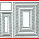Stampin' Up! RECTANGLE STITCHED FRAMELITS DIES - NEW