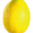 Set of 6 - 3.3"" Artificial Lemons - vpl182-ye