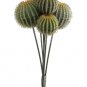 1 Dozen - Artificial Barrel Cactus 14"" Stems - cb1310-gr