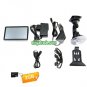 5 Inch Super Slim GPS Portable Navigation System with Bluetooth AV-in
